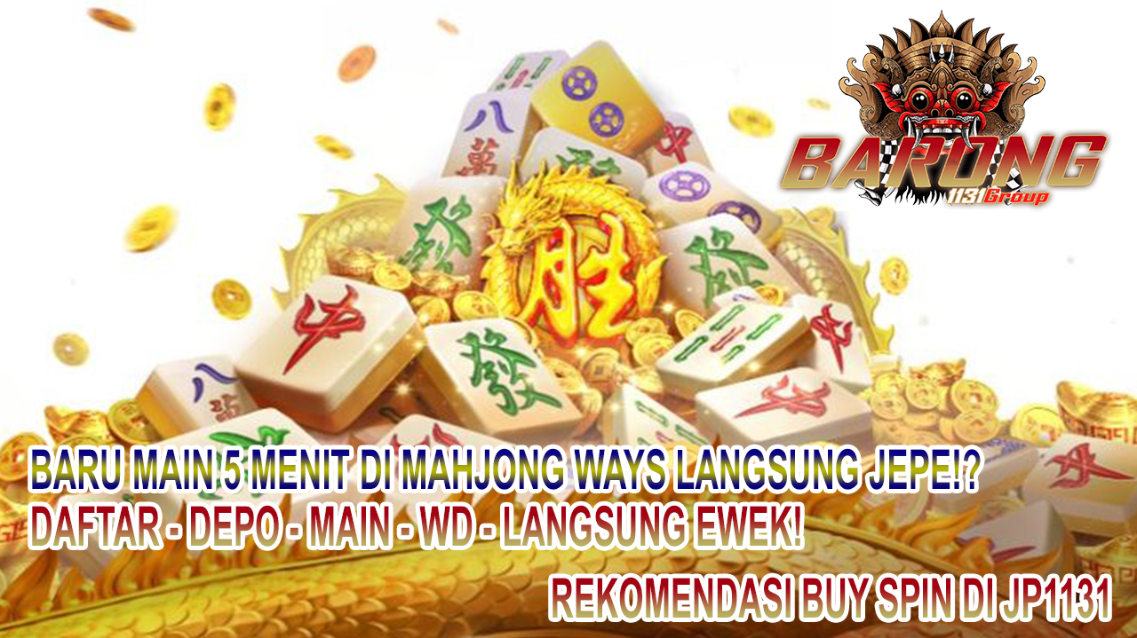 Keberuntungan Instan! Wanita Ini Baru Daftar 5 Menit di JP1131 Langsung Jackpot Maxwin di Mahjong Ways 2