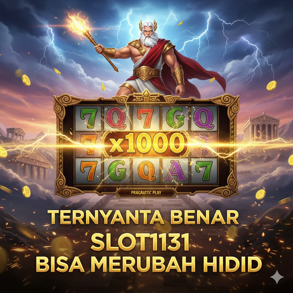 Dari Jurang Depresi Menuju Kemenangan x1000: Kisah Sukses Pria di Gates of Olympus SLOT1131